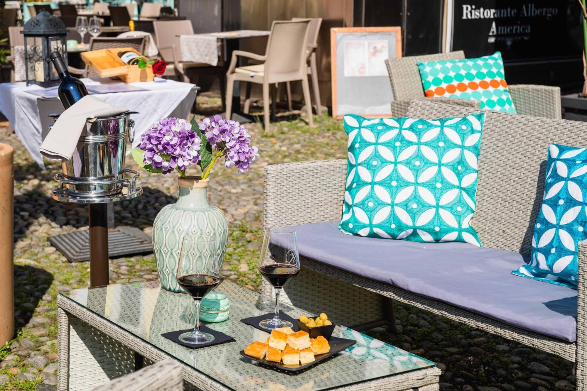Hotel America Locarno Bagian luar foto