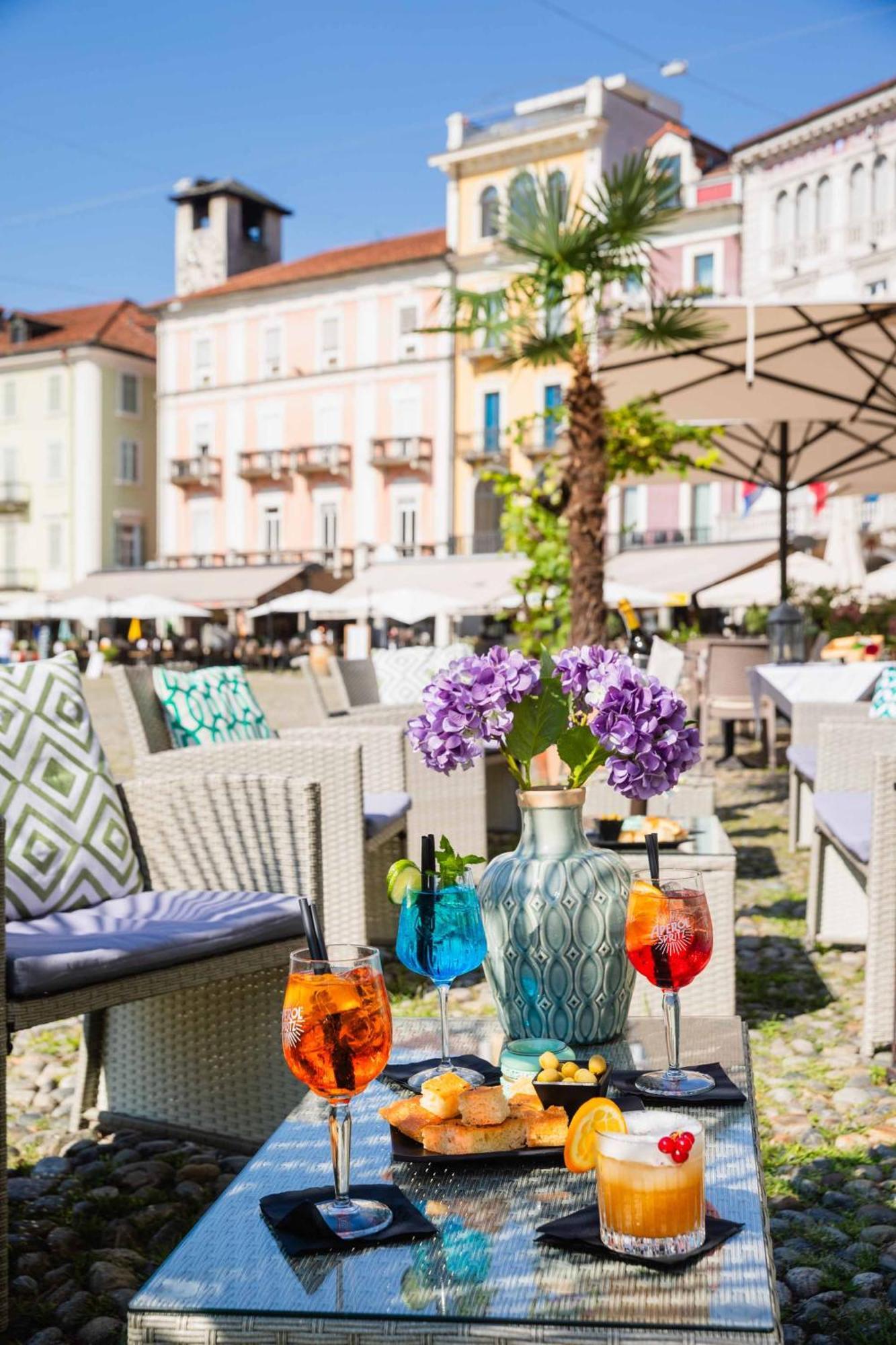 Hotel America Locarno Bagian luar foto