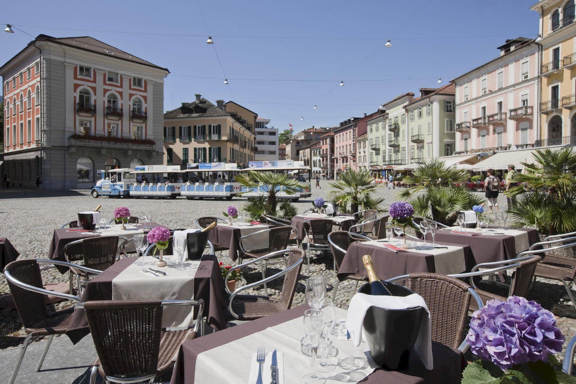Hotel America Locarno Bagian luar foto